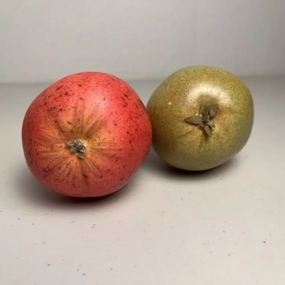 Vintage Faux Food Fruit Display Movie Prop Realistic Display BANANA PEAR PEACH
